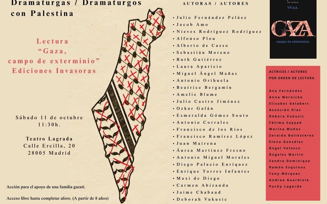 Dramaturgas y dramaturgos por Palestina